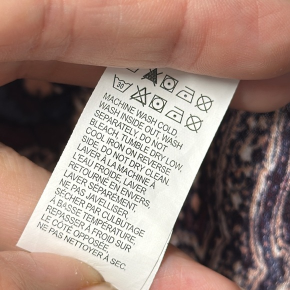 Lucky brand, blouse size large S/S - Picture 6 of 12